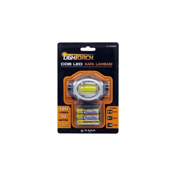 Lightorch 03086 Kafa Lambası 3 Mod 120 Lümen - 2