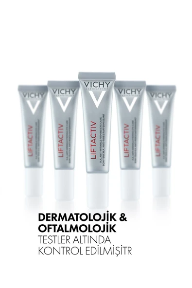 Vichy Liftactiv H.A Kırışıklık Karşıtı Sıkılaştırıcı Göz Bakım Kremi 15 ml - 7