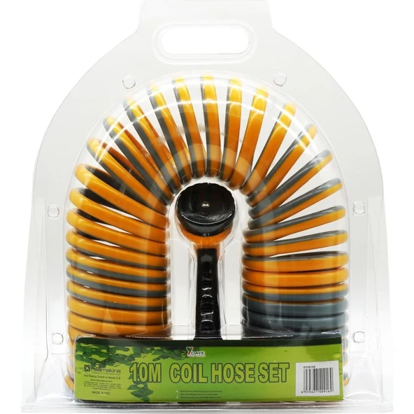 Daye DY5908 Spiral Bahçe Sulama Hortum Seti 7,5 Metre - Resim 3