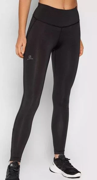 Salomon Agile Long Koşu L40125900 Kadın Tayt - Resim 4