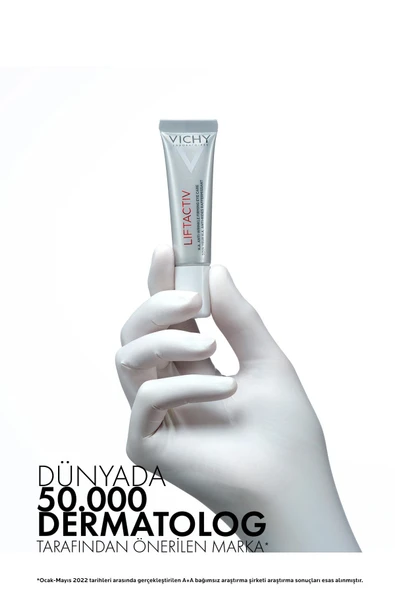 Vichy Liftactiv H.A Kırışıklık Karşıtı Sıkılaştırıcı Göz Bakım Kremi 15 ml - 5