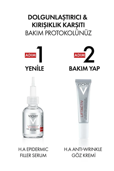 Vichy Liftactiv H.A Kırışıklık Karşıtı Sıkılaştırıcı Göz Bakım Kremi 15 ml