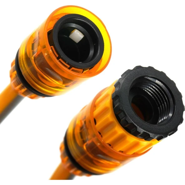 Daye DY5908 Spiral Bahçe Sulama Hortum Seti 7,5 Metre - Resim 2