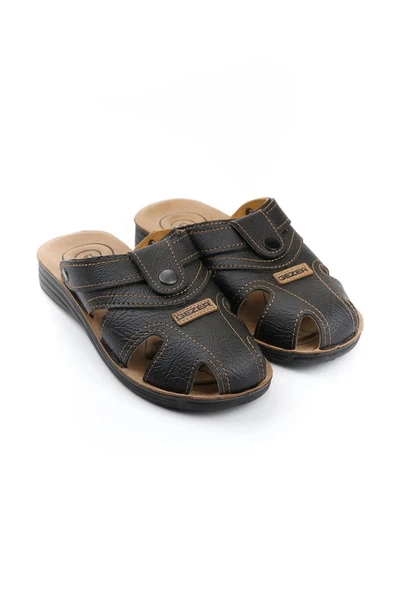 Gezer 09878 Rahat 4 Nokta Taban Kapalı Erkek Terlik Sandalet ürün görseli 1