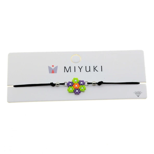 Altın Renk Papatya Model Miyuki Bileklik - 2946 - 2