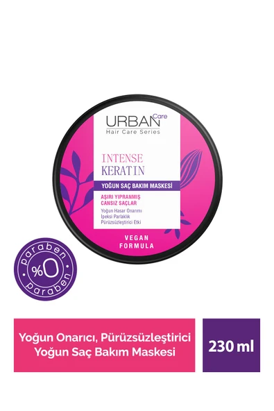 Urban Care Intense Keratin Yoğun Saç Bakım Maskesi 230 ml - 5