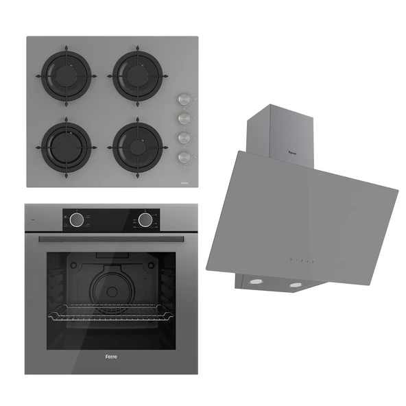 Ferre Stati̇k Cs Serisi Gri Set (cs208 + Xe61cpr +d079 )