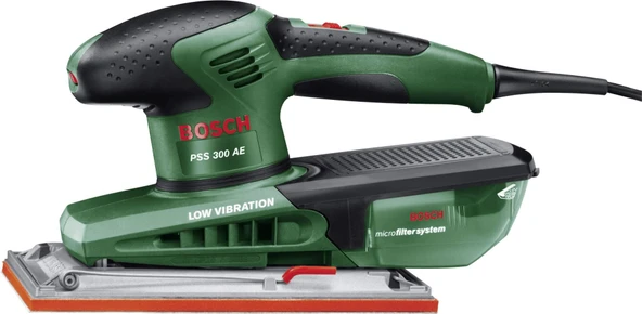 Bosch PSS 300 AE Elektrikli Titreşimli Zımpara Makinası - 5