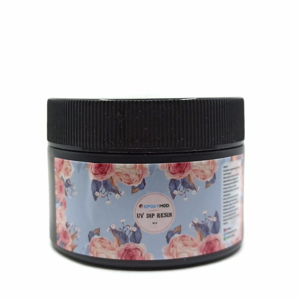 UV REÇİNE EPOKSİ ŞEFFAF DEEP TYPE WİRE ARTS TEL ÇİÇEK , TAÇ YAPIMINA UYGUN UV DEEP RESİN 50 GR