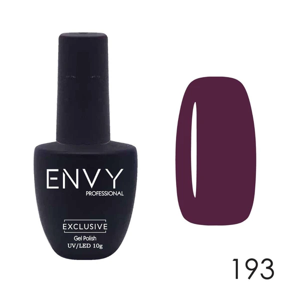 Envy Kalıcı Oje Exclusive Seri Derin Koyu Mor 10gr No:193 ürün görseli