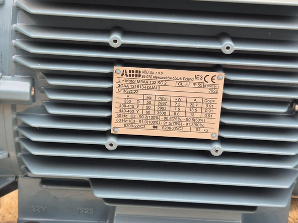 Alfa Laval LKH Prime 20 163 Santrifüj Pompa 7,5kW 9614381038 - 4