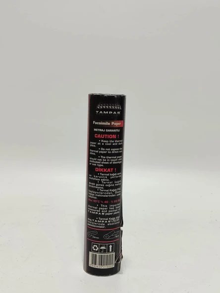 Tampaş Termal Faks Kağıdı 210 mm x 20 metre - 6