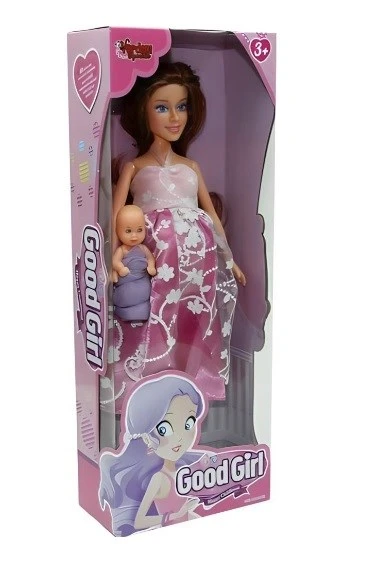 30 cm Bebekli Anne Bebek 8074