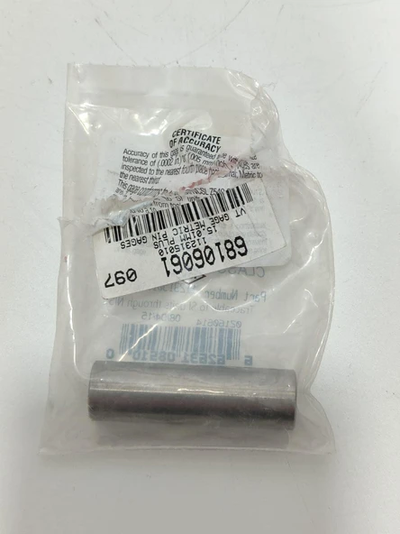 Vermont Gage Çelik Pin Kontrol Eşi 15,01mm - 3