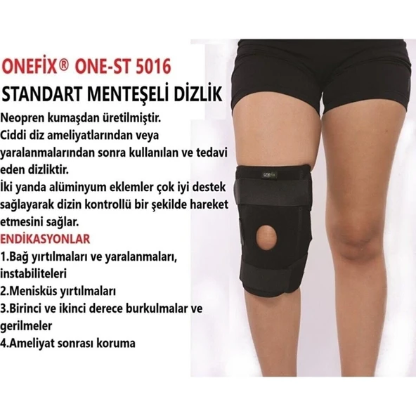 Onefix Menteşeli Dizlik Standart