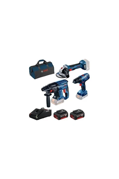 18V 3 tool KIT+2x18V 4Ah+GAL+BAG