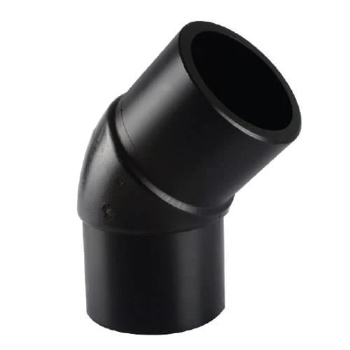 Tega HDPE Spigot Açık Dirsek 125 mm 45 Derece - 2