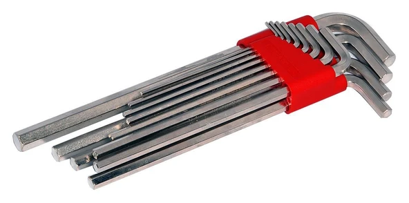 İzeltaş 4903 Allen Anahtar Takımı Uzun Boy 10 Parça - 2