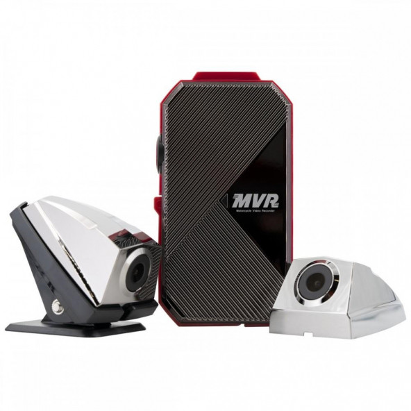 GNET MVR MOTOSİKLET 2 KAMERALI FULLHD Wi-Fi ARAÇ KAMERASI - 2