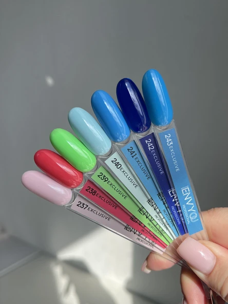 Envy Kalıcı Oje Exclusive Lacivert 10gr No:242 - Resim 3