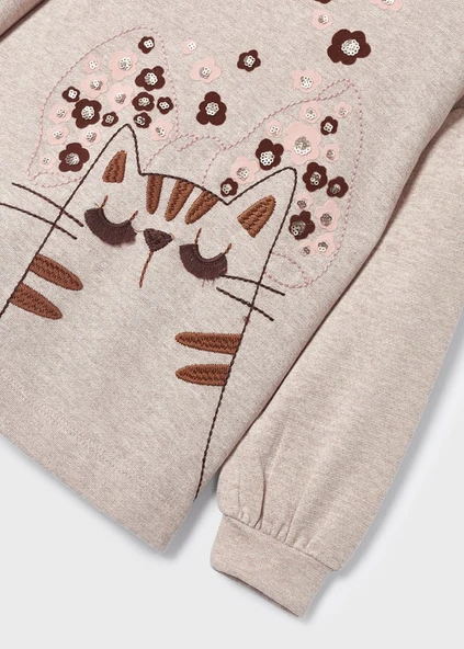 Mayoral Pudra Pembe Çocuk Tayt Set - Resim 8