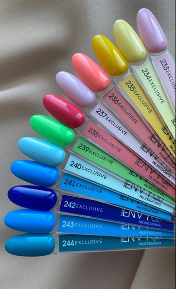 Envy Kalıcı Oje Exclusive Lacivert 10gr No:242 - Resim 2