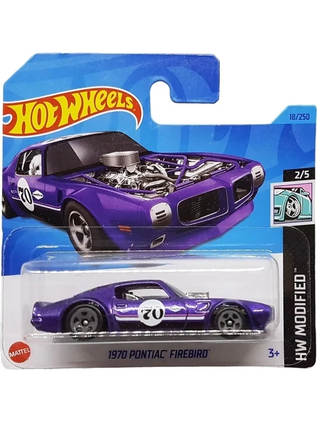 Hot Wheels Tekli Arabalar 1970 Pontiac Firebird - HKK49