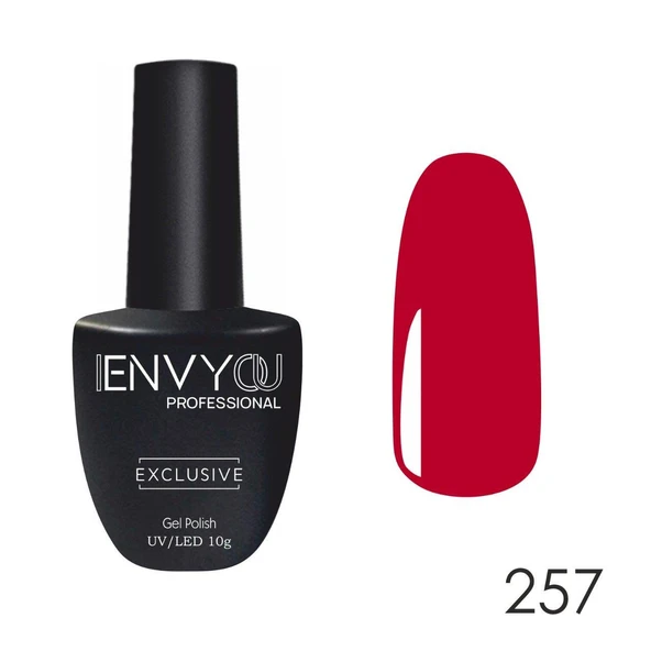 Envy Kalıcı Oje Exclusive Koyu Kırmızı 10gr No:257 ürün görseli