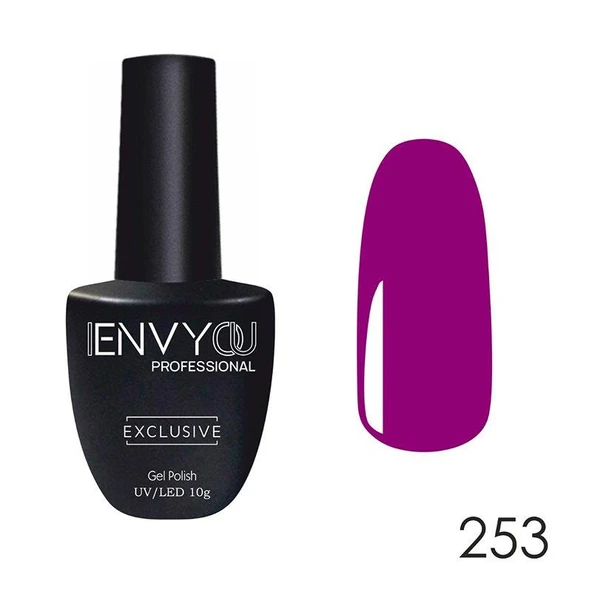 Envy Kalıcı Oje Exclusive Koyu Lila 10gr No:253 ürün görseli