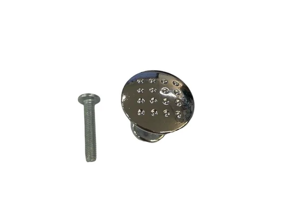 Noktalı Krom Cekmece Düğmesi - 3