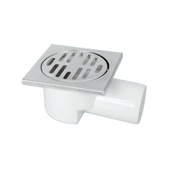 Gama Melez Yer Süzgeci 50 mm Yandan Çıkışlı 10x10 cm - 2