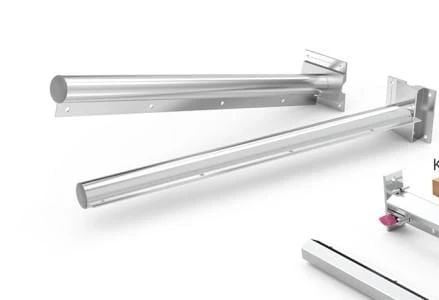 Koral Duvara Montaj Çamaşır Askılığı - Resim 3