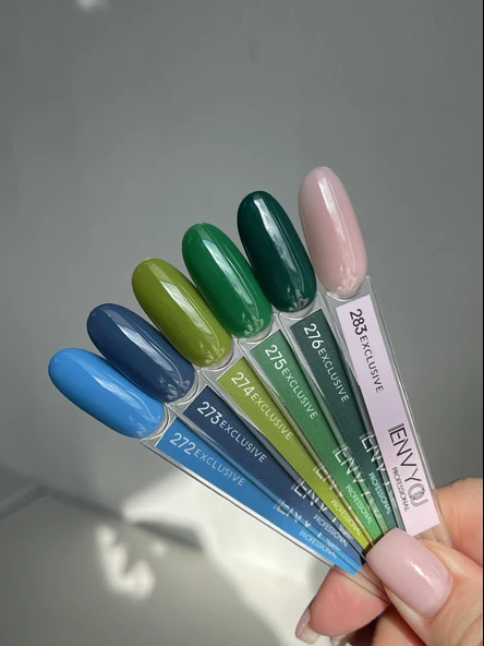 Envy Kalıcı Oje Exclusive Fıstık Yeşil 10gr No:274 - Resim 3