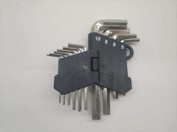 Edoni Alyan Anahtar Seti 10 Pcs Hex Key Set Crom 120mm Eas120 - 4