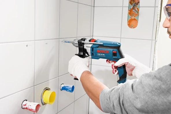 Bosch GSB 16 RE Darbeli Matkap 750 Watt - 7