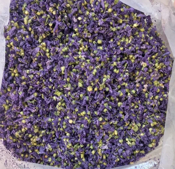 Ebegümeci Çiçeği Mor 200 gr ( Doğal Kurutulmuş, Elenmiş, Katkısız )
