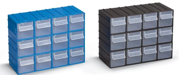 Portbag PH03 Hobby Çekmece Seti Mavi - 6