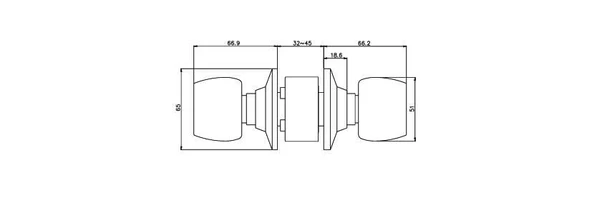 Kale Arco Topuzlu Kilit Saten Anahtarlı - 2