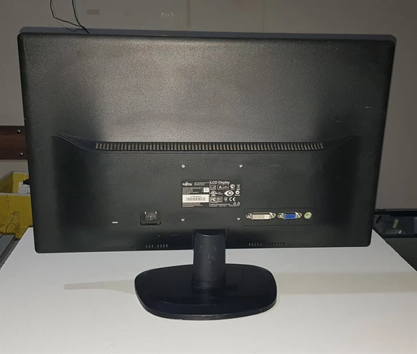Fujitsu L20T-4 20 inç Led Monitör Hoparlörlü VGA DVI 2.El Monitör KULLANILMIŞ - 2