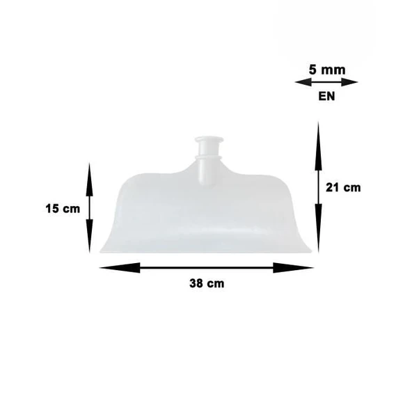 Plastik Gelberi 37 x 27 cm Sapsız - 12