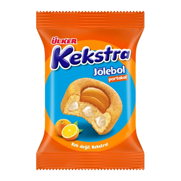 ÜLKER KEKSTRA JÖLEBOL PORTAKALLI 40gr