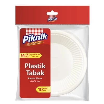 PİKNİK TABAK 10 LU