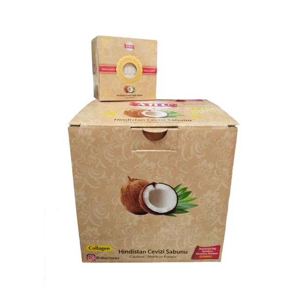 Collagen Hindistan Cavizi Sabunu - 150 gr x 12 Adet (1 Koli) - 3
