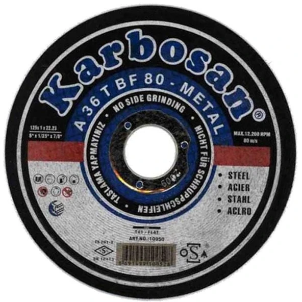 Karbosan Metal Kesici 180X3.0X22 mm - 3
