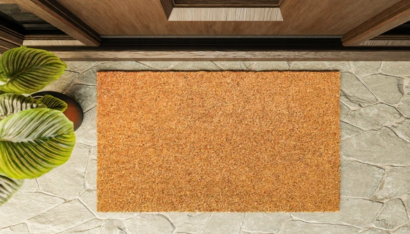Kapı Önü Paspası Özel Tasarım Koko Model Bless Our Home PK-1523