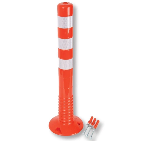 Delinatör 75 cm Yol Ayrıcı Esnek Reflektörlü - 7