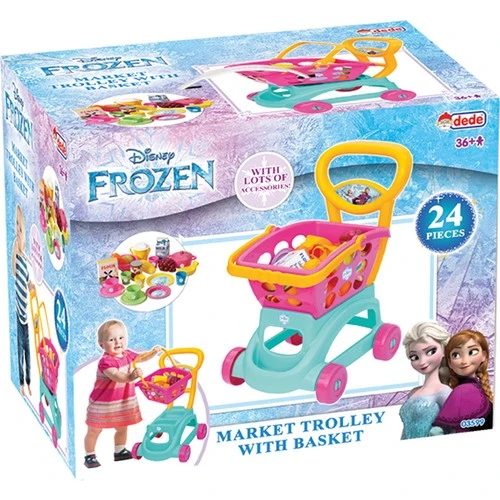 Dede Frozen Sepetli Market Arabası 03599 - Resim 2
