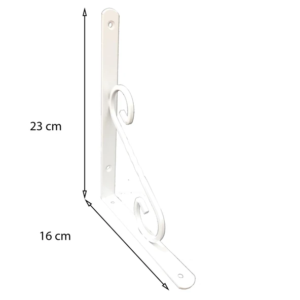 Ferforje Raf Altı No:3 Beyaz - 7