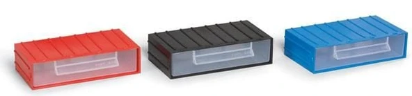 Portbag PÇ012 Çekmece  Mavi-Kırmızı - 8