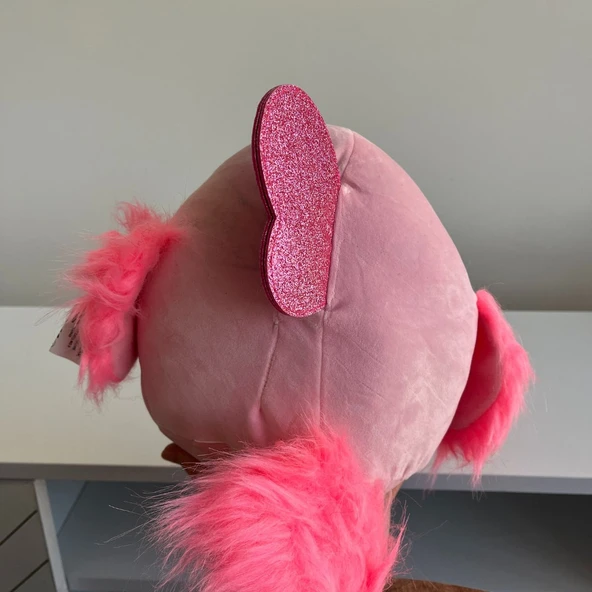 Peluş Pembeli Pembe Kalpli - Mavi Su Dünyası - Resim 2